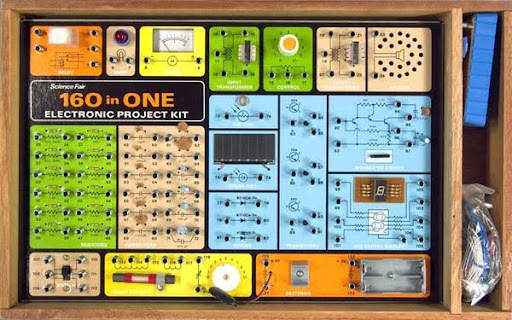 160 in ONE electronics project kit